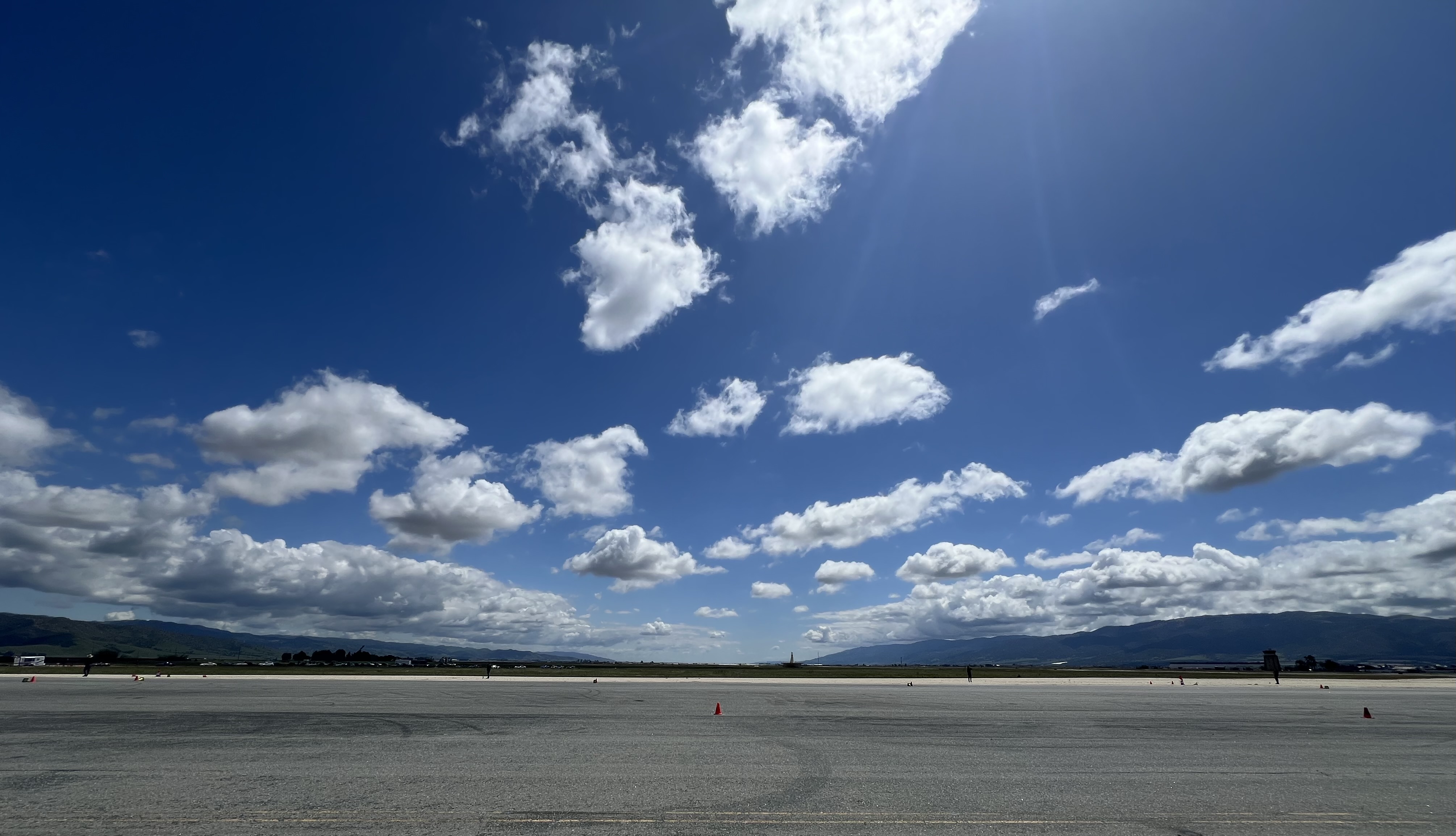 Salinas Airport Spring Day